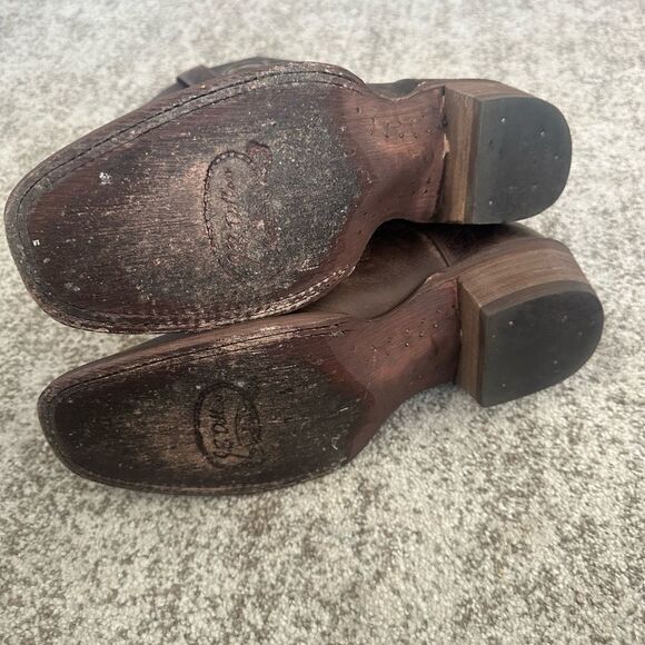 J.B. Dillon Women’s Aven’s Brown Cowboy Western Boots 11 - Picture 7 of 10